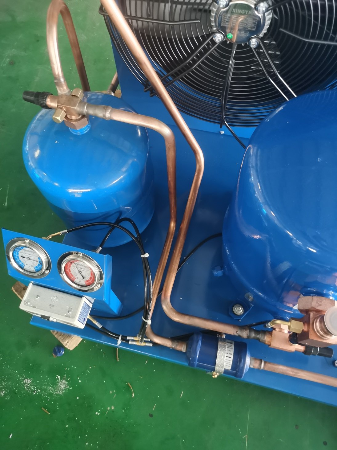 JINXUE Customized Air Cooled Compressor Condensing Unit with Compressor