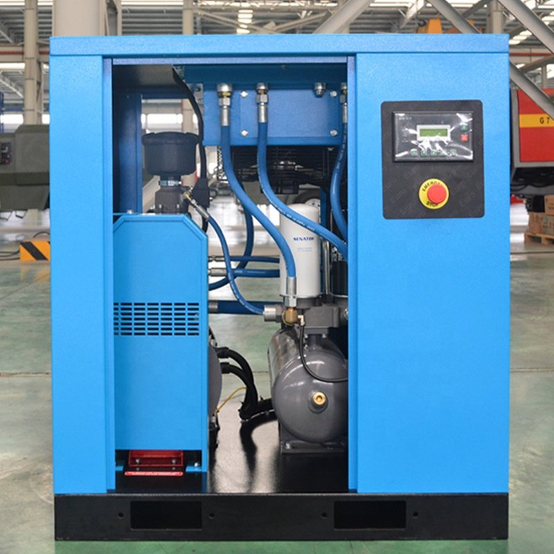 Direct Drive Rotary Screw Air Compressor GS4-8 With Tank for Industry Low Pressure Air Compressor