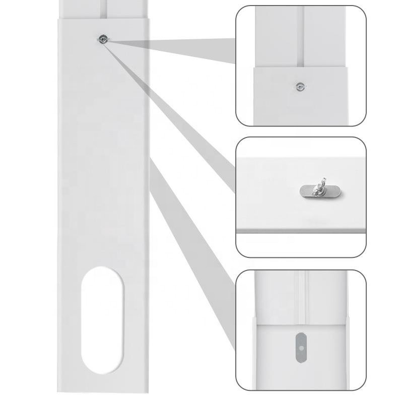 5.1 Inch AC Exhaust Hose Adapter Set Universal Air Conditioning Sliding Door Unit Portable Air Conditioner Window Vent Kit