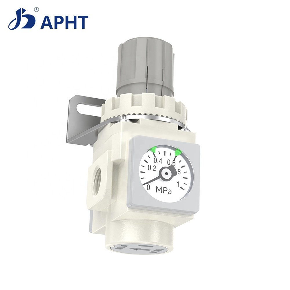 New Used Air Prep Unit Filter Regulator Lubricator Combo F.R.L. Unit For Industrial & Construction Pneumatic Valves Gas Media