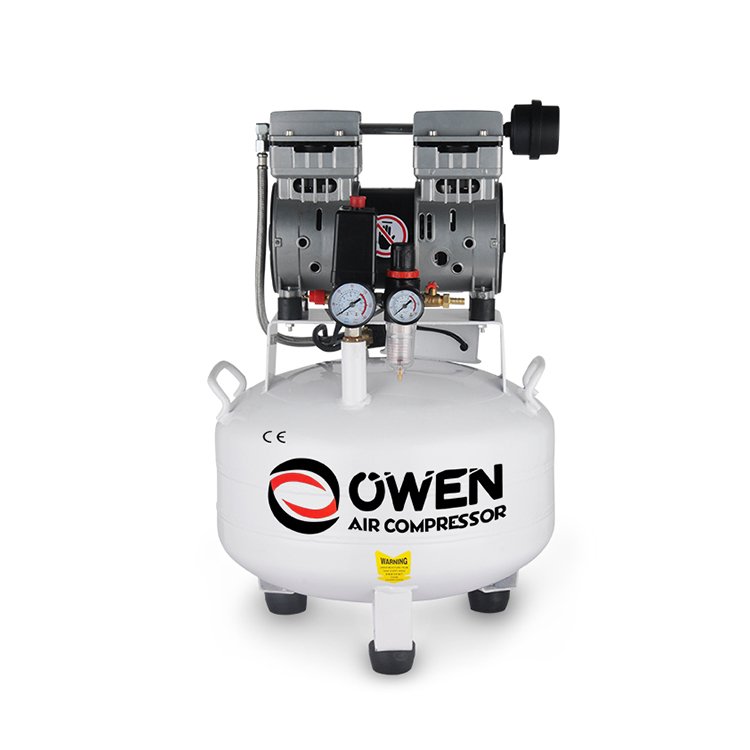 Oem Odm High Pressure Portable Dental 30 Liter Air Compressor Oilless Small Mini Air Compressor