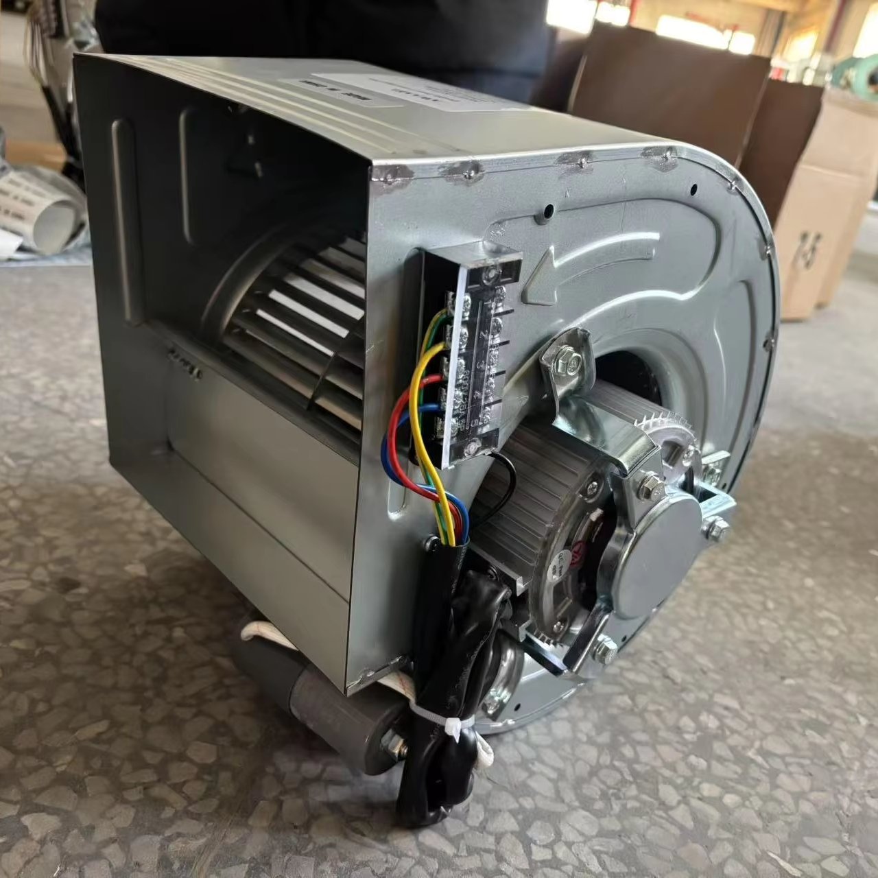 Yuyao Jiale 7-7-150W 230v 50HZ 3 Speed Industrial Centrifugal Forward Fan High Temperature Centrifugal Fan