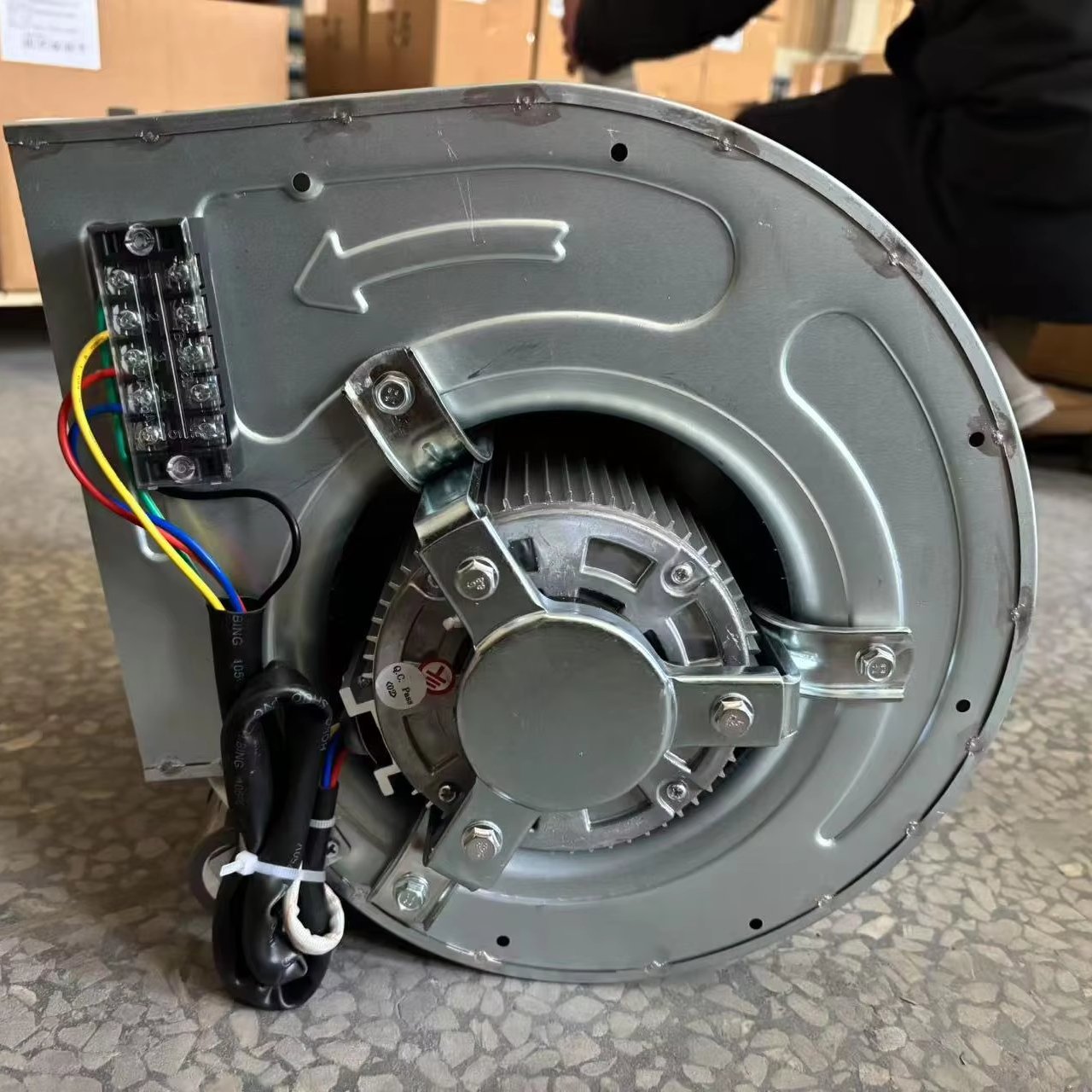Yuyao Jiale 7-7-150W 230v 50HZ 3 Speed Industrial Centrifugal Forward Fan High Temperature Centrifugal Fan