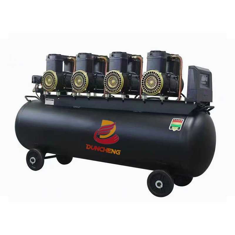 Portable Oil-Free Air Compressor with Small Noise Piston for Home Use AC Powered