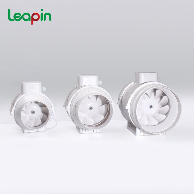 Silent 150 - Mixed Flow Ventilation Inline Duct Fan for High Static Pressure Duct Applications, up to 327 CFM