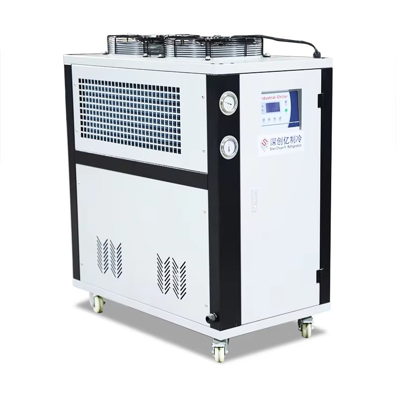 3 TON Air-cooled Box Type Scroll Water Chiller Industrial Chiller Air Cooled Chiller for Water Cooling