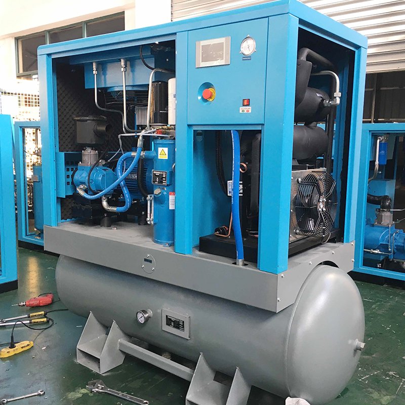 DMZY-20A 16 Bar High Pressure Industrial Screw Air Compressor 20hp For Fiber Laser Cutting Industry