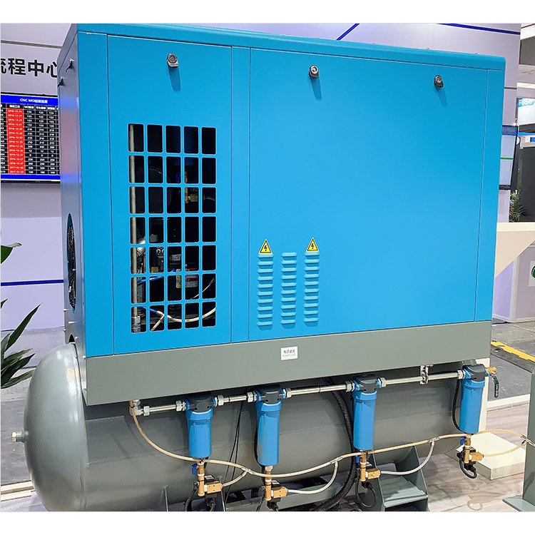DMZY-20A 16 Bar High Pressure Industrial Screw Air Compressor 20hp For Fiber Laser Cutting Industry