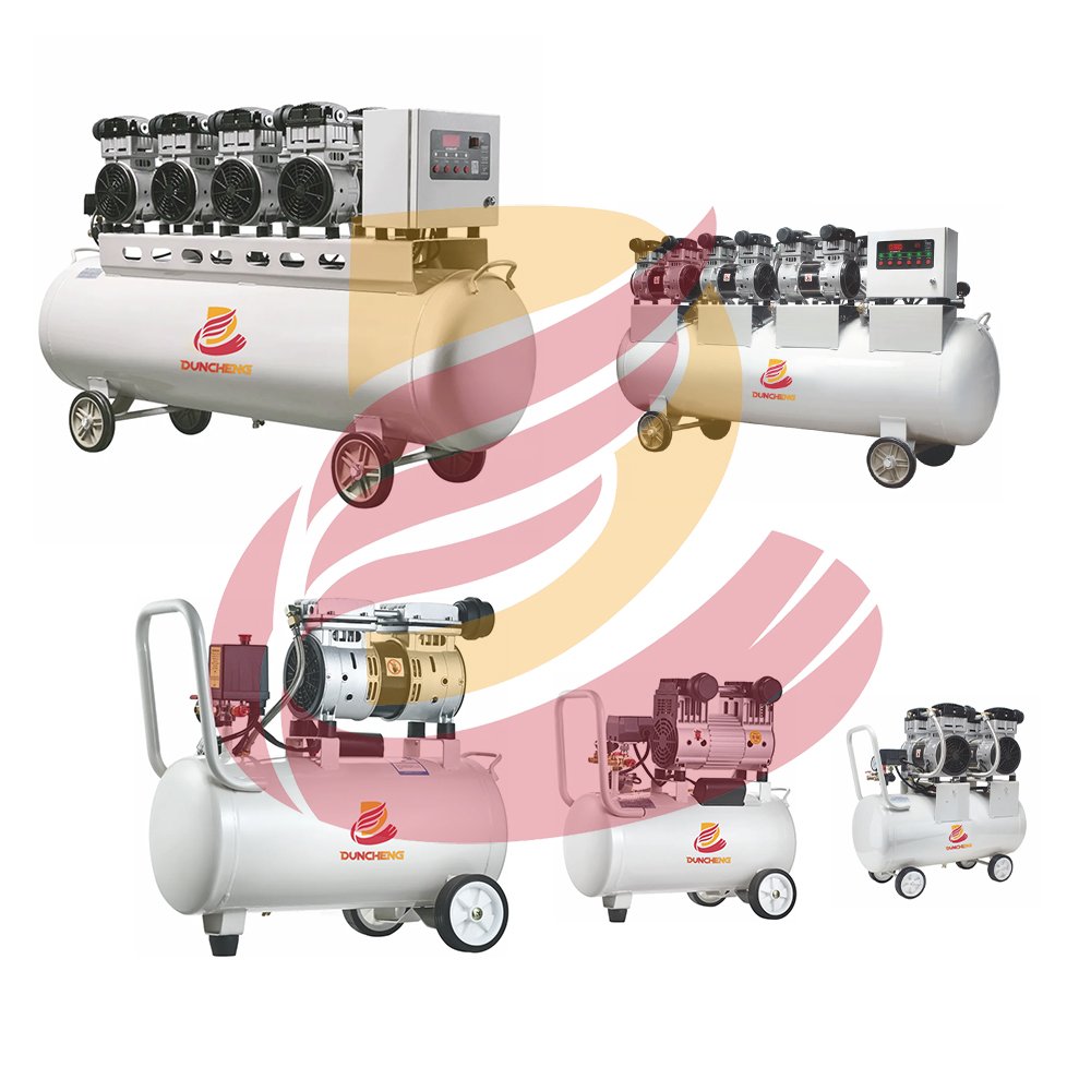 Aircompressor 6000w Oil-free Air Compressors With 550l 230 Litre Air Tank Ac Power Portable