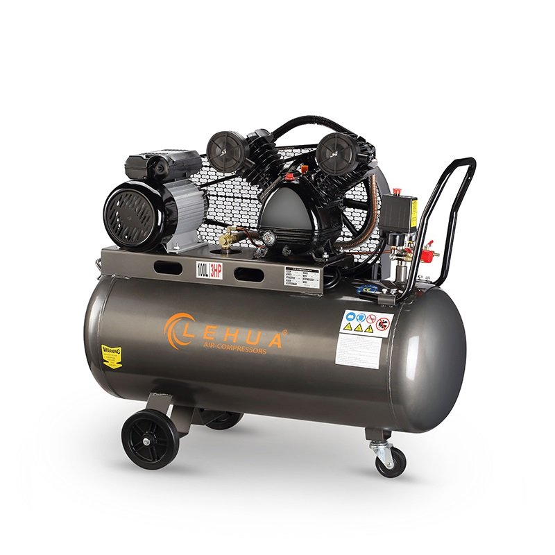 Self-Designed 60L 100L 2hp 3HP Paint Belt Driven Compressor Buy air Machine 2 Cylinder Portable Piston air Compressor 100 Litre