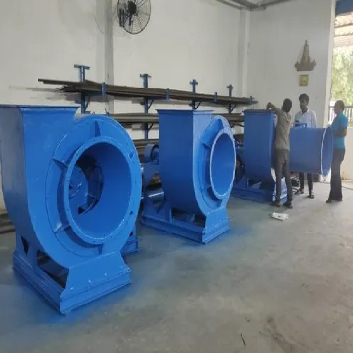 Industrial Electric Centrifugal Blowers for Various Applications Steel Blades Exhaust Fan OEM Customizable