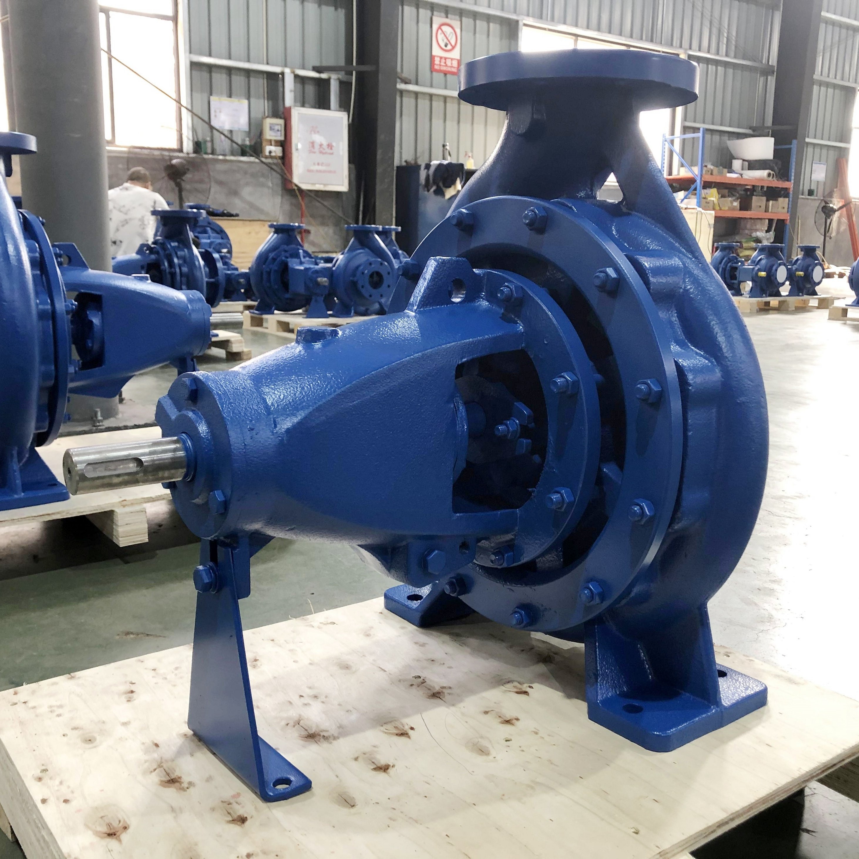 Pump Factory Direct Sale Clean Water High Quality Belt Driven Centrifugal Water Pump End Suction Pump for Marine