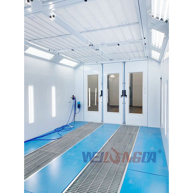 Car Body Spray Booth Paint Room / Spuitcabine / Cabina De Pintura Automotriz / Cabine Peinture