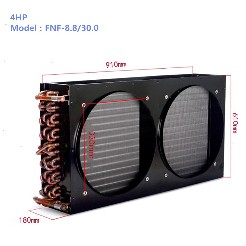 3HP Double Duct Condenser for Refrigeration Units