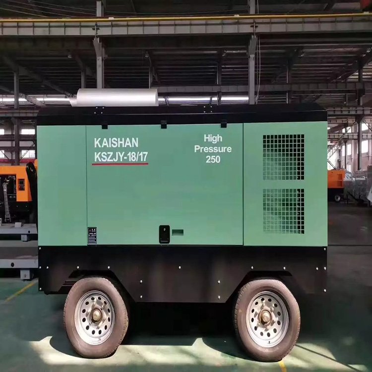 Kaishan Screw air Compressor De Aire diesel 17 bar air Compressor for Water Wells