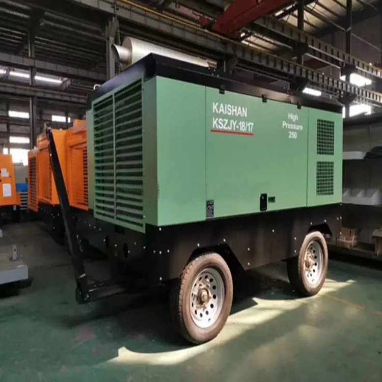 Kaishan Screw air Compressor De Aire diesel 17 bar air Compressor for Water Wells