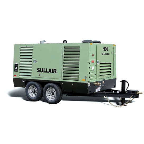Sullair 1150XH Diesel Portable Rotary Lubricated Screw Air Compressor 1150cfm 32.6m³min 350psig 24.1bar