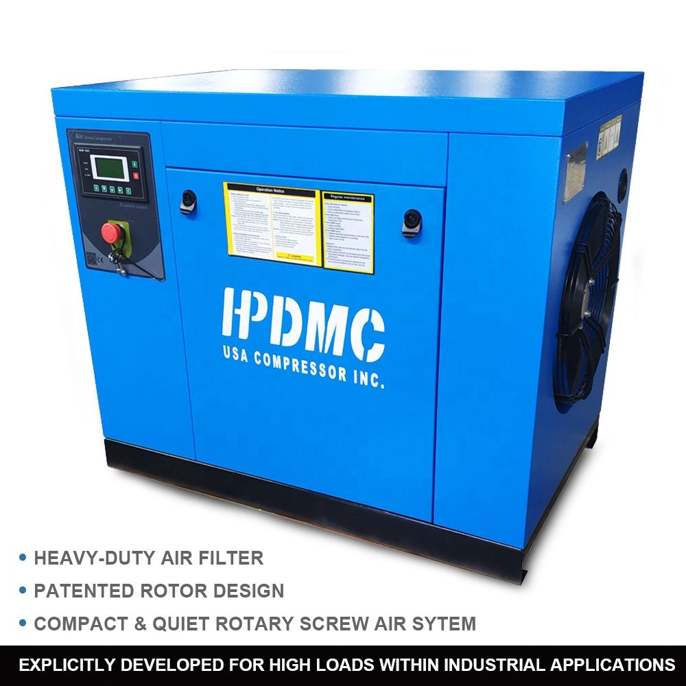 7.5kw 10hp New Design Belt Driven air Compressor 220v for Industrial