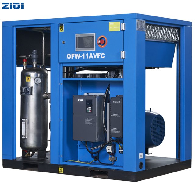 Industricl Energy Saving 380v 11kw 15hp air Cooling Oil Free Water Lubrication air Compressor with Competitive Price
