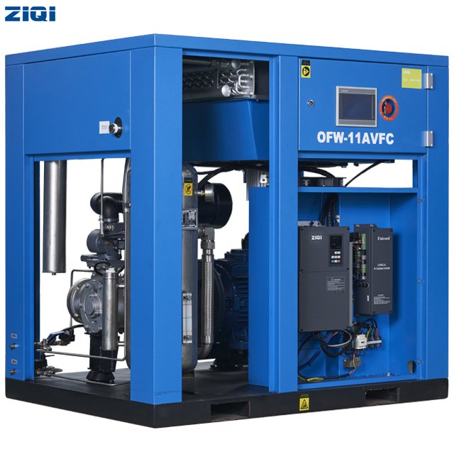 Industricl Energy Saving 380v 11kw 15hp air Cooling Oil Free Water Lubrication air Compressor with Competitive Price