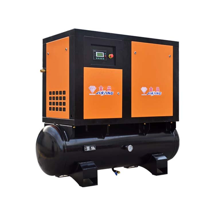 Industrial Combined 10hp 300l air Compressor for Sale 2020 Hot Sale Screw air Compressor with air tank 11 kw Compressor tank Machine Pump OEM Machine