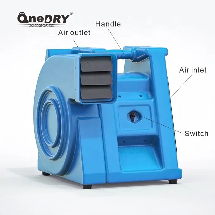 2 HP Air Blower Powerful Bounce House Blower Fan for Large Inflatable Bouncy House Bouncy Castle and Water Slides