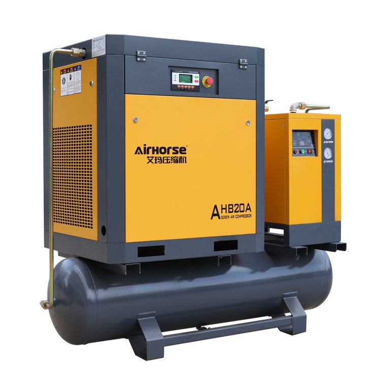 Fixed Speed 5.5hp 7.5hp 10hp 15hp 20hp Ac Power Compressor 220v air 10hp with tank Airdryer