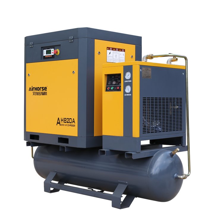Fixed Speed 5.5hp 7.5hp 10hp 15hp 20hp Ac Power Compressor 220v air 10hp with tank Airdryer