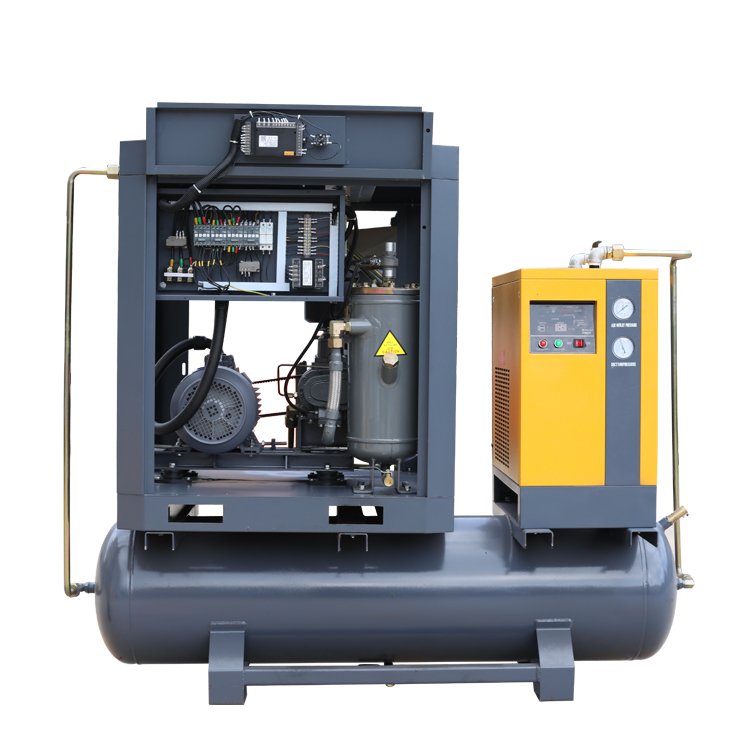 Fixed Speed 5.5hp 7.5hp 10hp 15hp 20hp Ac Power Compressor 220v air 10hp with tank Airdryer