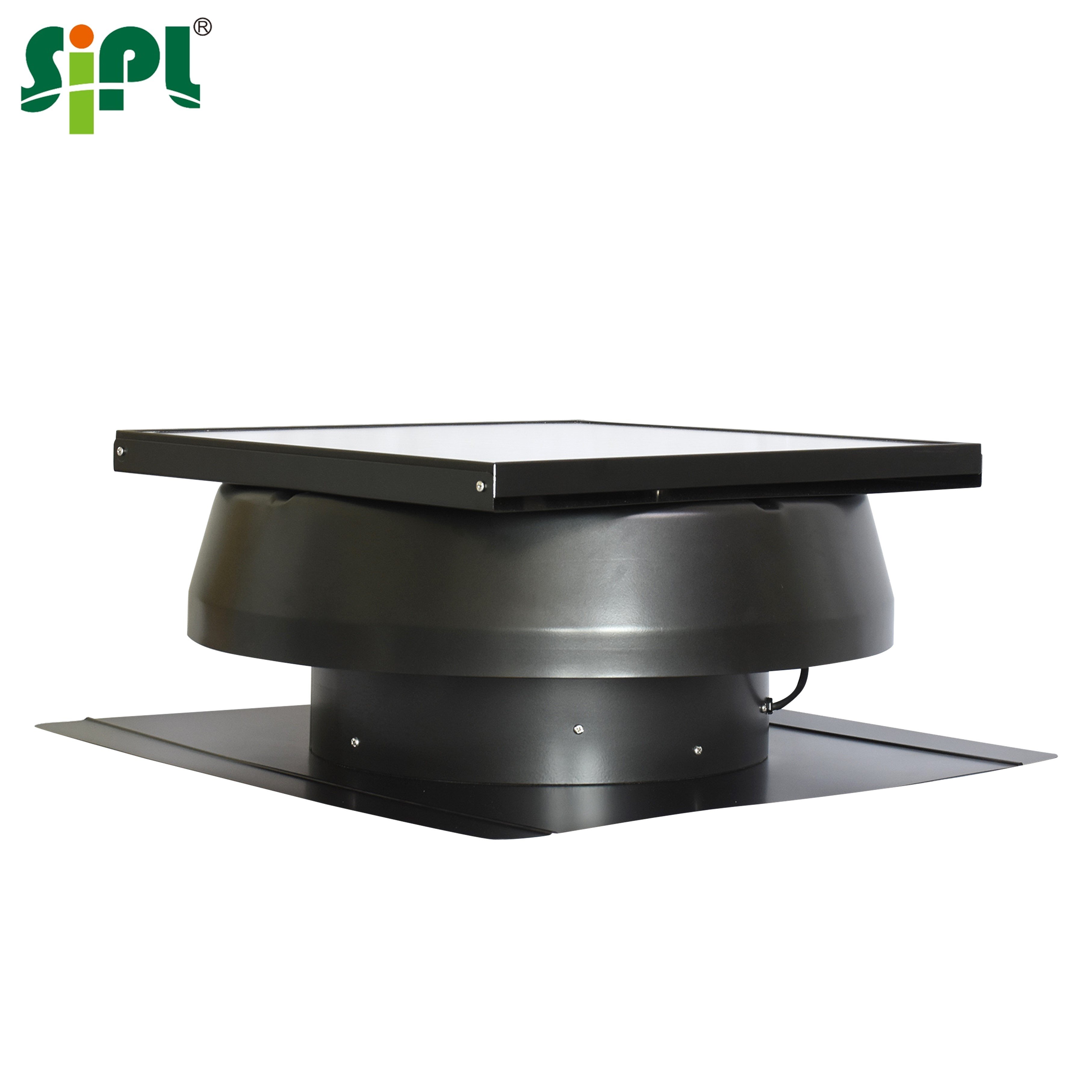 Eco Vent Tools 40W Poultry Chicken Farm Ceiling Air Blower Solar DC Powered Heat Extractor Roof Ventilation Cooler Exhaust Fans