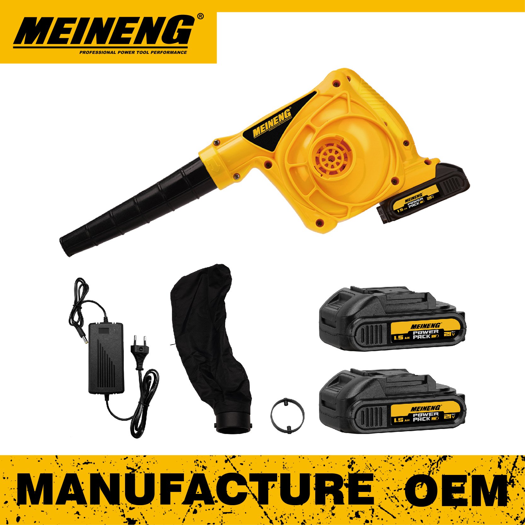9029 Industrial & DIY Grade Lithium Battery Blower Power Tool with 220V Air Source Manufactured in China