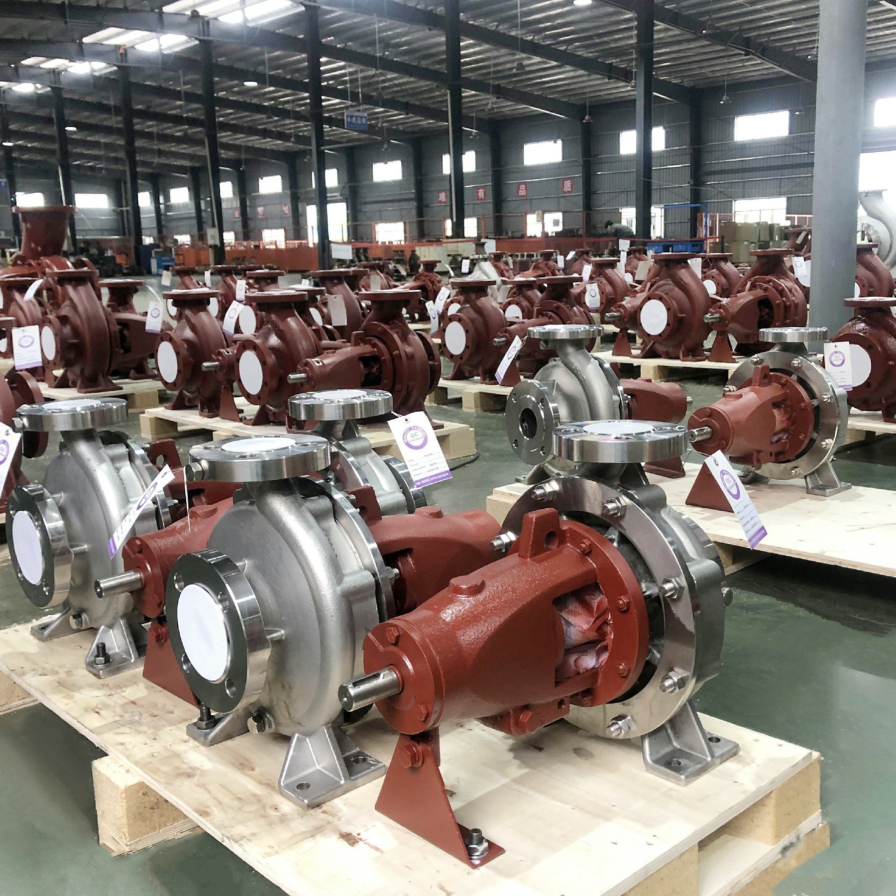 Manufacturer Direct Sale FireFighting Water Pump 30 Meter Head Electric Motor Driving Single Stage End Suction Centrifugal Pump