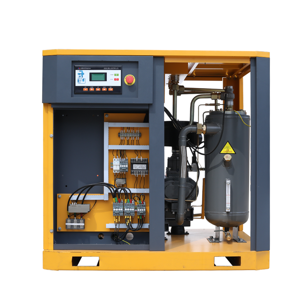 45kw 60hp 7m3/min 245 Cfm Screw Compresor Rotary Industrial air Compressor