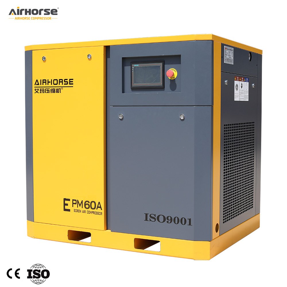 45kw 60hp 7m3/min 245 Cfm Screw Compresor Rotary Industrial air Compressor