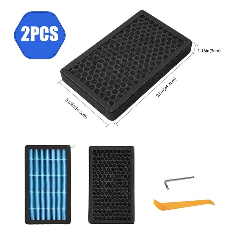 For Tesla Model 3 Air Filter and Tesla Model Y Air Conditional Replacement Cabin Air Replacement Filter