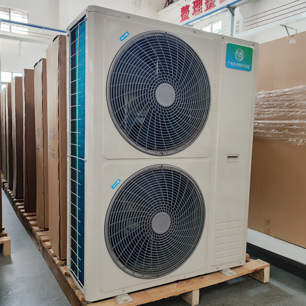 Air Cooling All-in-one Refrigeration Condenser Cooling Units 5HP for Meat Vegetable Cold Room Storage