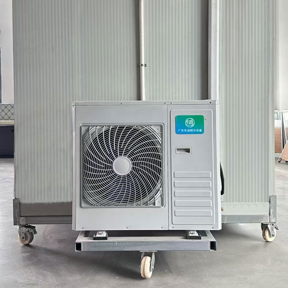 Air Cooling All-in-one Refrigeration Condenser Cooling Units 5HP for Meat Vegetable Cold Room Storage