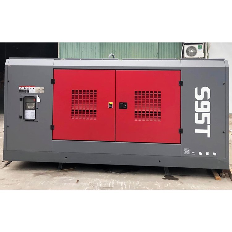 air Compressor for Drilling Borehole diesel Screw air Compressor