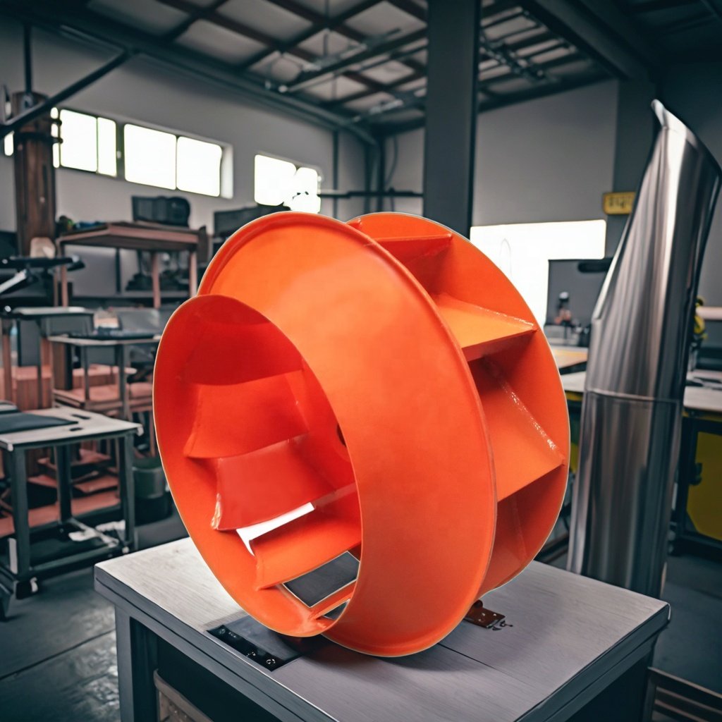 Hot Sales 355mm Single Inlet AC Air Blower Backward Curve Centrifugal Fan for Ventilation Fan Parts Manufacturing