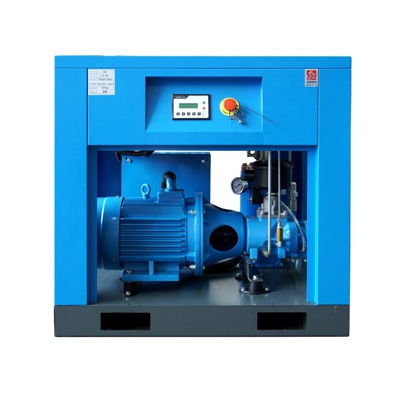 Screw Compressor 7.5kw 11kw 22kw 8bar 10bar Screw air Compressor with Inverter 10hp