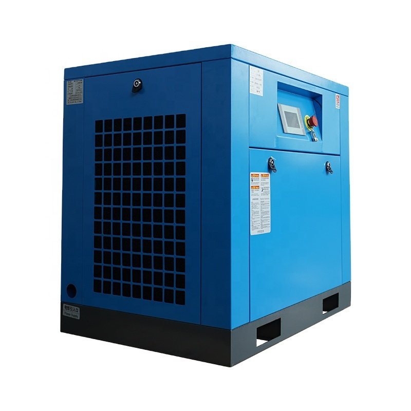 Screw Compressor 7.5kw 11kw 22kw 8bar 10bar Screw air Compressor with Inverter 10hp