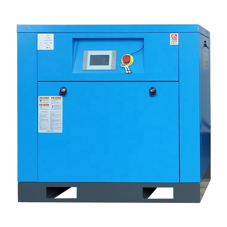 Screw Compressor 7.5kw 11kw 22kw 8bar 10bar Screw air Compressor with Inverter 10hp