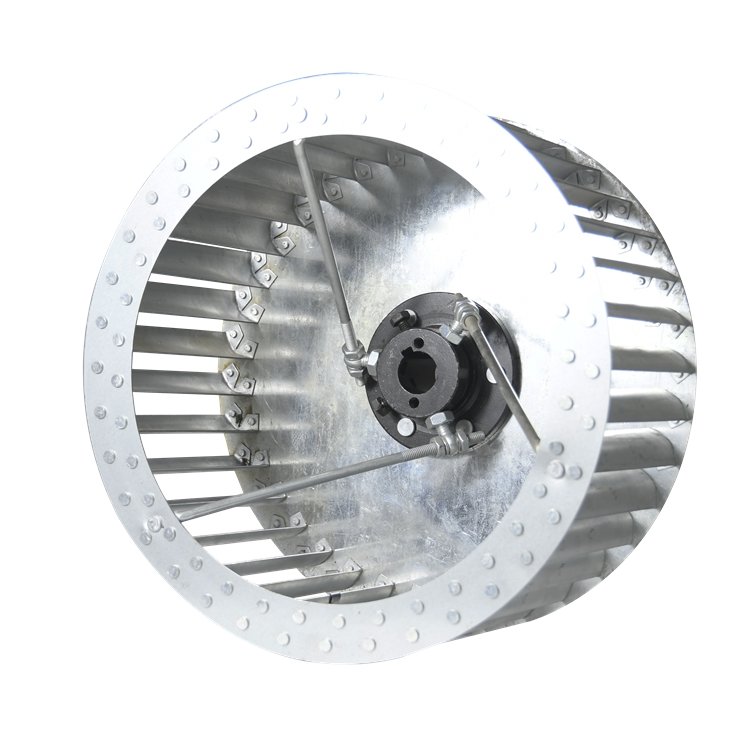 Stainless Steel Material Centrifugal Fan Blower Impeller Motor Impeller Support Customization