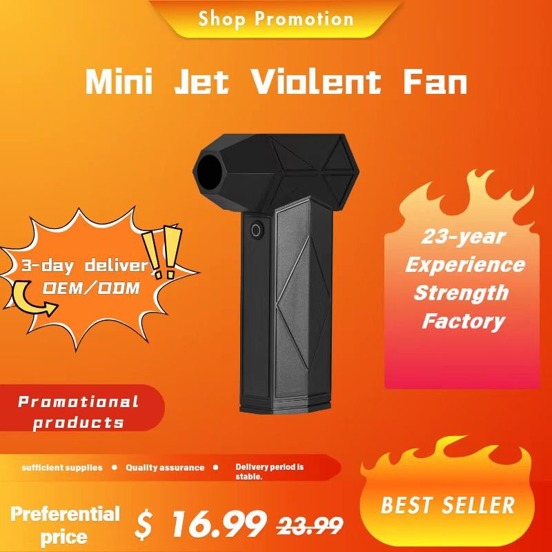 Portable Mini Turbo Jet 130000rpm Cordless Blower 2025 Lithium Battery Industrial Handheld Dry Air Car DIY Battery-Powered