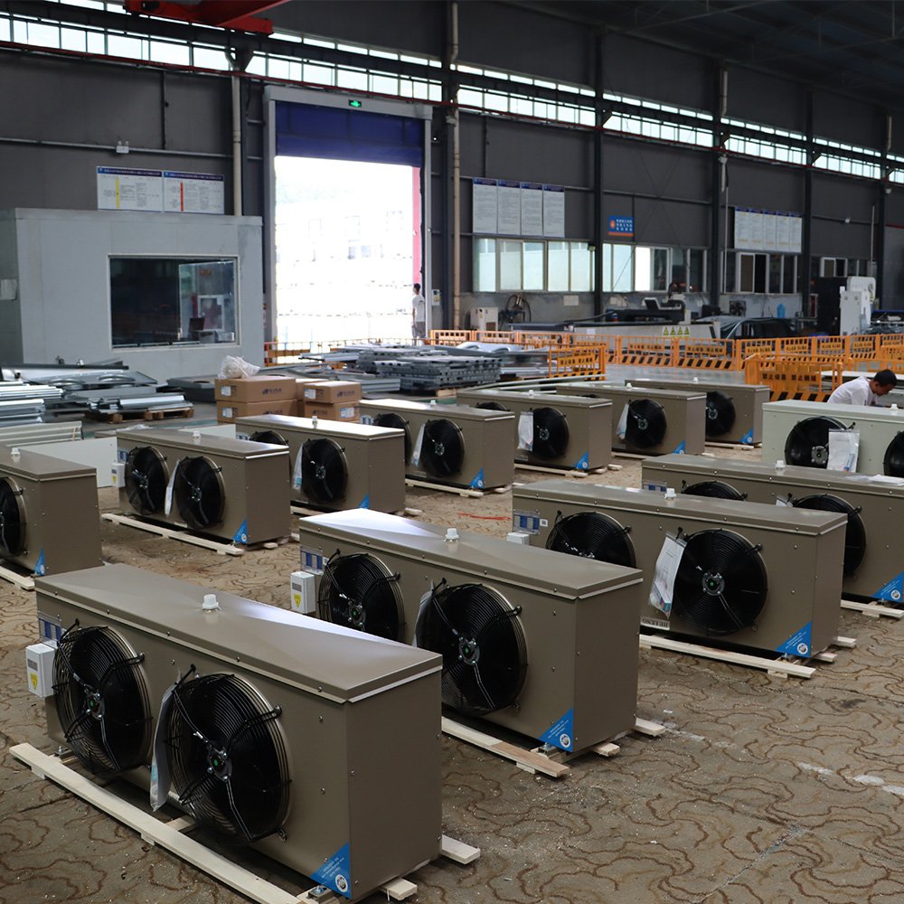 Blast Freezer Stainless Industrial Cold Room Air Dryer Evaporator Air Cooled Refrigeration Evaporator Unit Air Cooler Body Price