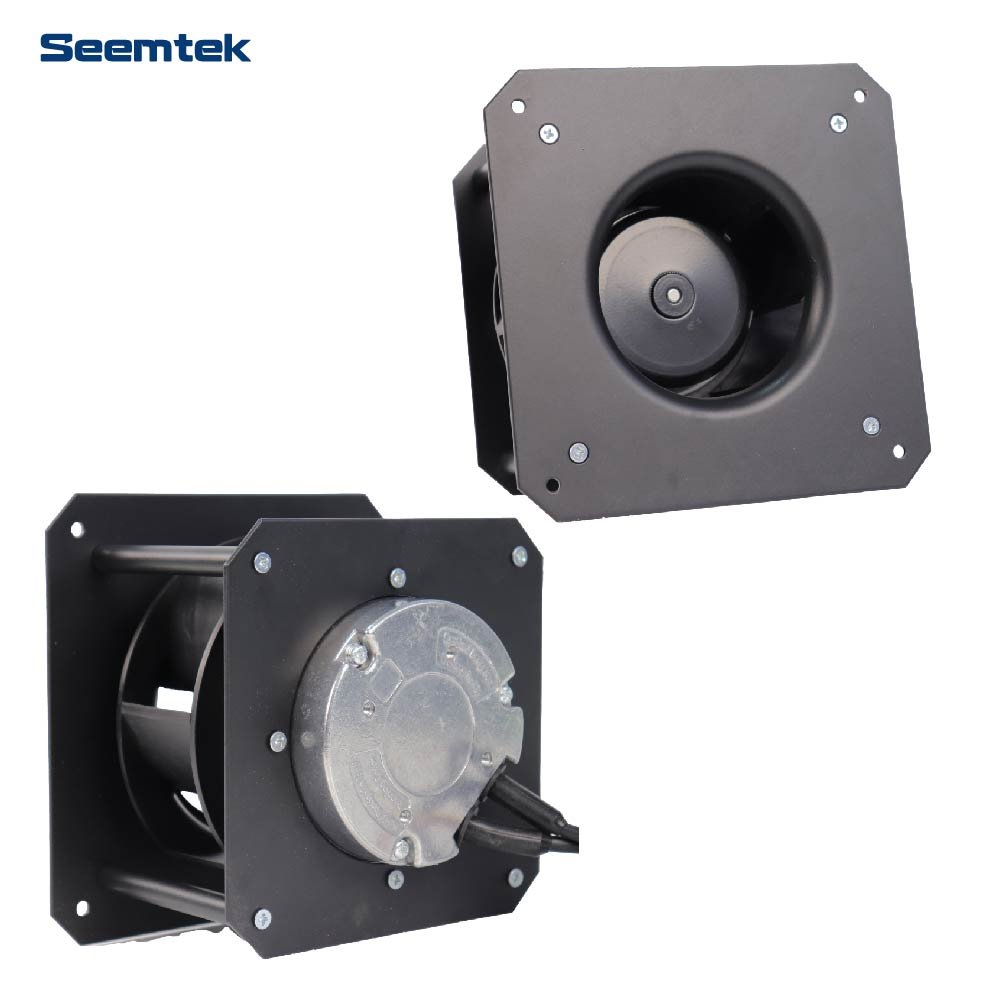 DC 48V 133mm Commercial Kitchen Hood Exhaust Centrifugal Fans with Bracket