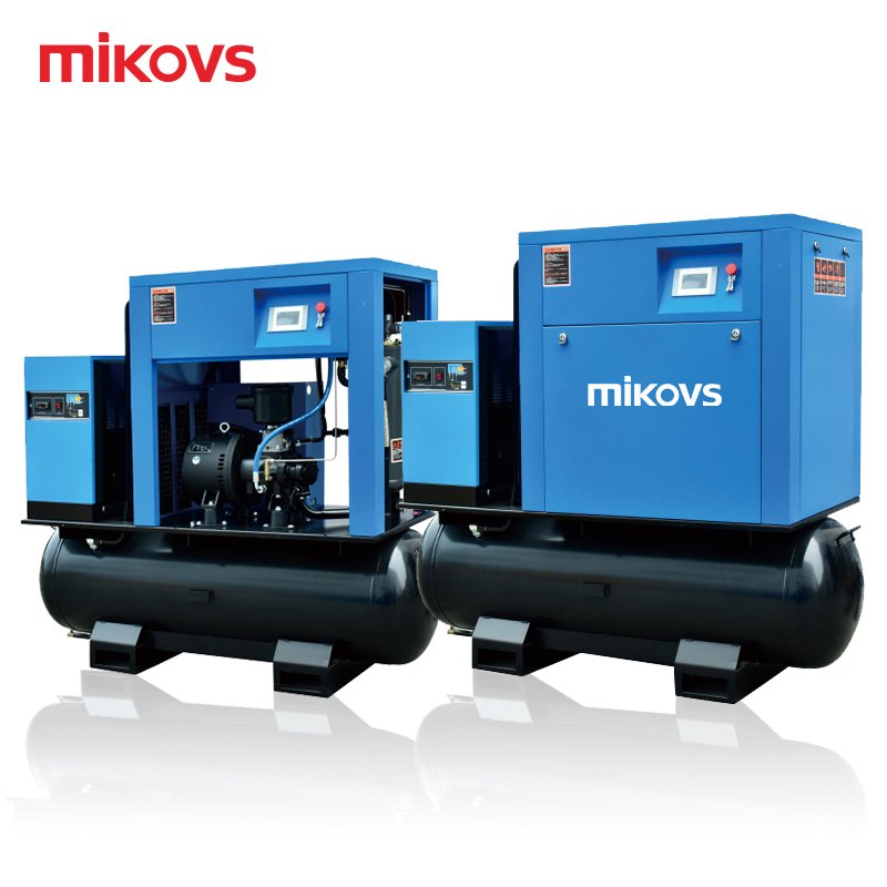 IP54 Motor 20HP 15kw Combined 20 Bar Industrial Compressor Machine All in One Screw Air Compressor for Laser Cutting Machine