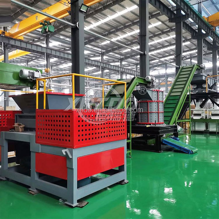 Conditioner Radiator Recycling Copper Aluminum Shredder Sorting Radiator Copper Aluminum Separating Machine