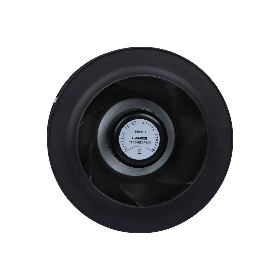 Factory Custom Low Noise Ac Blower Ec Backward Curved Centrifugal Fan Dc Industrial Centrifugal Fans Blowers