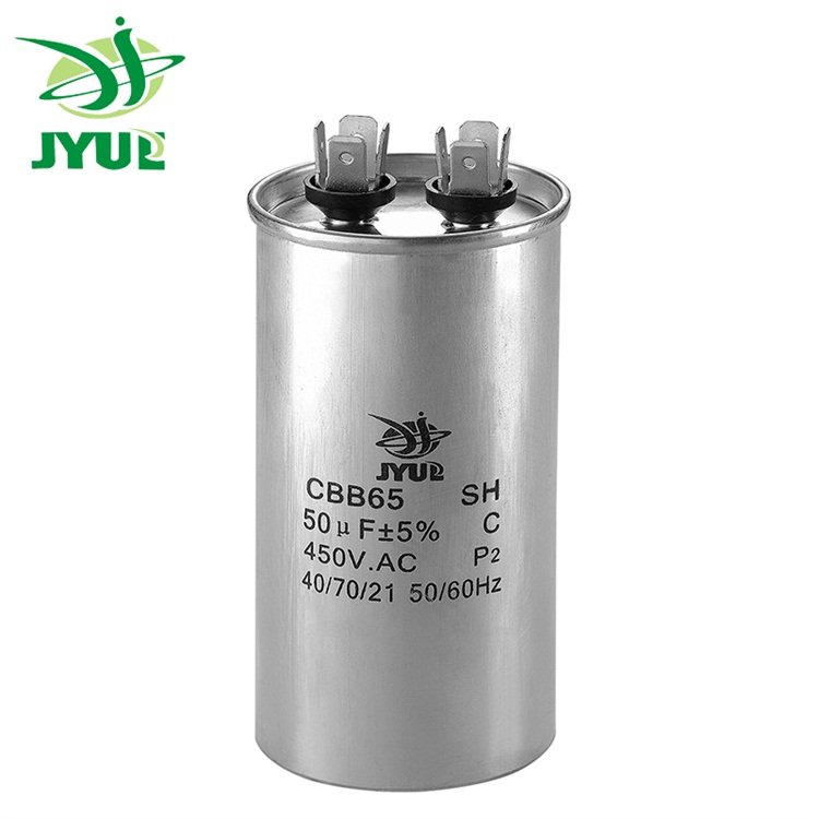 CBB65 370v450V 25uf Air Conditioner Compressor Starting And Running Capacitors